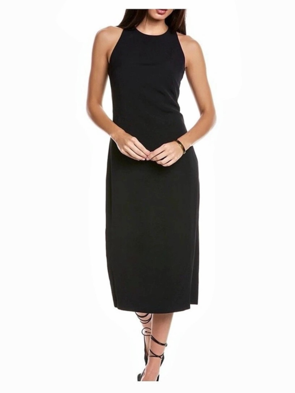 Theory Black Midi Dress 00